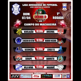 CAMPEONATO DE ARUJÁ - SERIE 