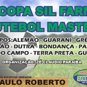 1ª COPA SILFARMA DE FUTEBOL 2019 - MASTER