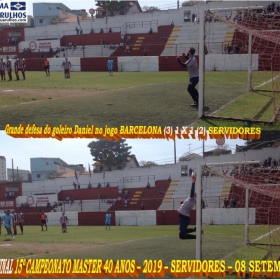 15º CAMPEONATO SUB-40 - SERVIDORES -2019