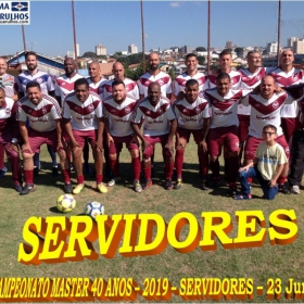 15º CAMPEONATO SUB-40 - SERVIDORES -2019