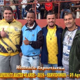 15º CAMPEONATO SUB-40 - SERVIDORES -2019