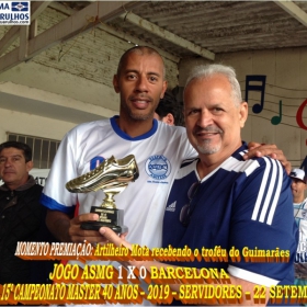 15º CAMPEONATO SUB-40 - SERVIDORES -2019