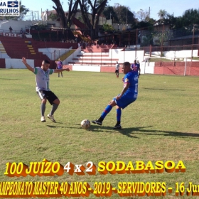 15º CAMPEONATO SUB-40 - SERVIDORES -2019