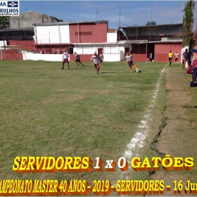 15º CAMPEONATO SUB-40 - SERVIDORES -2019