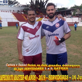 15º CAMPEONATO SUB-40 - SERVIDORES -2019