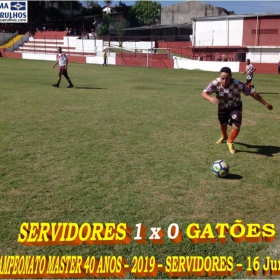 15º CAMPEONATO SUB-40 - SERVIDORES -2019