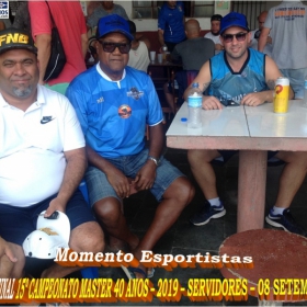 15º CAMPEONATO SUB-40 - SERVIDORES -2019