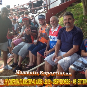 15º CAMPEONATO SUB-40 - SERVIDORES -2019