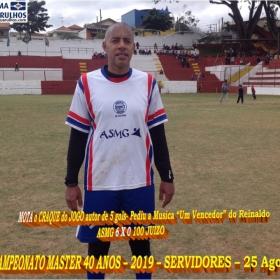 15º CAMPEONATO SUB-40 - SERVIDORES -2019