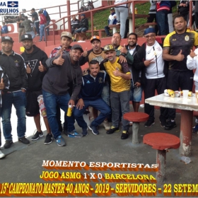 15º CAMPEONATO SUB-40 - SERVIDORES -2019