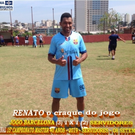 15º CAMPEONATO SUB-40 - SERVIDORES -2019