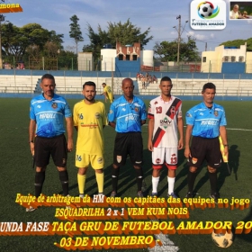 1ª TAÇA GRU DE FUTEBOL AMADOR 2019.