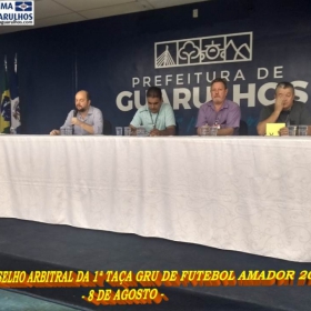 1ª TAÇA GRU DE FUTEBOL AMADOR 2019.