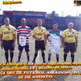 1ª TAÇA GRU DE FUTEBOL AMADOR 2019.