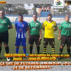 1ª TAÇA GRU DE FUTEBOL AMADOR 2019.