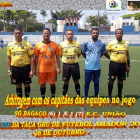 1ª TAÇA GRU DE FUTEBOL AMADOR 2019.