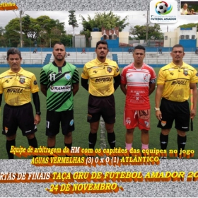 1ª TAÇA GRU DE FUTEBOL AMADOR 2019.