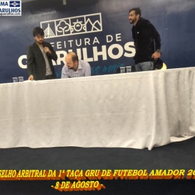 1ª TAÇA GRU DE FUTEBOL AMADOR 2019.