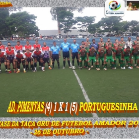 1ª TAÇA GRU DE FUTEBOL AMADOR 2019.