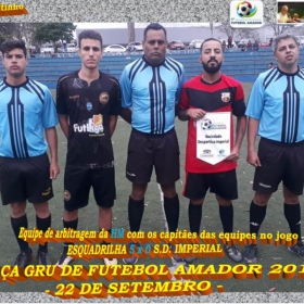 1ª TAÇA GRU DE FUTEBOL AMADOR 2019.