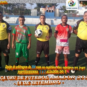 1ª TAÇA GRU DE FUTEBOL AMADOR 2019.