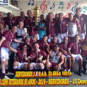 SERVIDORES COPA VETERANOS SUB-50 ANOS - 2019