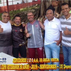 SERVIDORES COPA VETERANOS SUB-50 ANOS - 2019