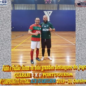 6º CAMPEONATO FUTSAL 2019 - ACM GUARULHOS