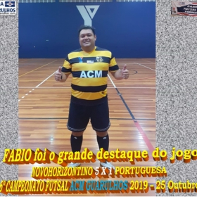 6º CAMPEONATO FUTSAL 2019 - ACM GUARULHOS