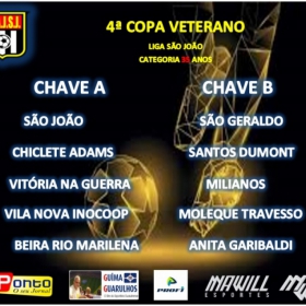 4ª COPA VETERANOS - 35 ANOS - 2020