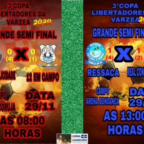 3ª COPA LIBERTADORES DA VARZEA DE GUARULHOS 2020