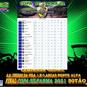 COPA SILFARMA 2021 - 50TÃO