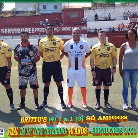 COPA VETERANOS 40 ANOS SERVIDORES