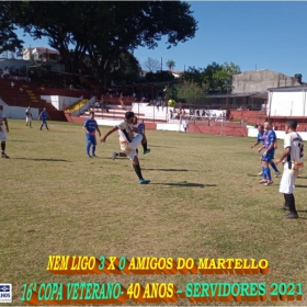 COPA VETERANOS 40 ANOS SERVIDORES