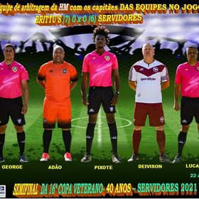 COPA VETERANOS 40 ANOS SERVIDORES