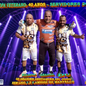 COPA VETERANOS 40 ANOS SERVIDORES