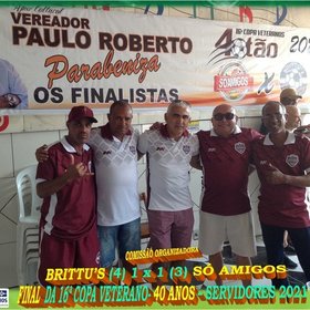 COPA VETERANOS 40 ANOS SERVIDORES