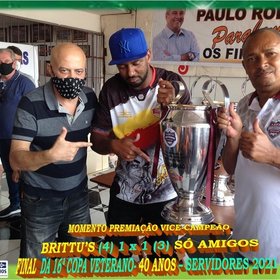 COPA VETERANOS 40 ANOS SERVIDORES