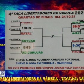 4ª LIBERTADORES DA VÁRZEA 2021