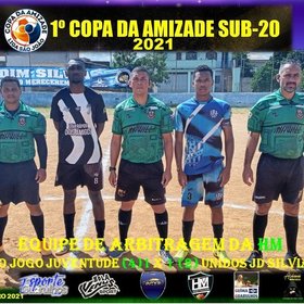 1ª COPA DA AMIZADE SUB-20 EDIÇÃO 2021