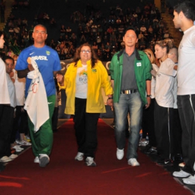 SENSACIONAL ABERTURA DA OLIMPÍADA COLEGIAL GUARULHENSE-2012