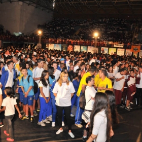 SENSACIONAL ABERTURA DA OLIMPÍADA COLEGIAL GUARULHENSE-2012