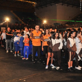 SENSACIONAL ABERTURA DA OLIMPÍADA COLEGIAL GUARULHENSE-2012