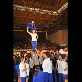 SENSACIONAL ABERTURA DA OLIMPÍADA COLEGIAL GUARULHENSE-2012