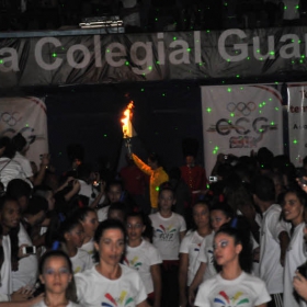 SENSACIONAL ABERTURA DA OLIMPÍADA COLEGIAL GUARULHENSE-2012