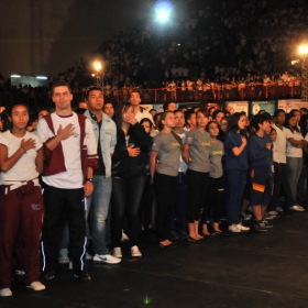 SENSACIONAL ABERTURA DA OLIMPÍADA COLEGIAL GUARULHENSE-2012