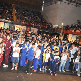 SENSACIONAL ABERTURA DA OLIMPÍADA COLEGIAL GUARULHENSE-2012