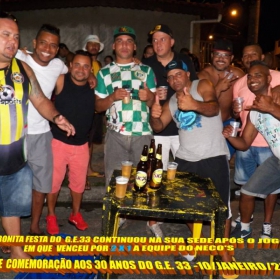 G.E. 33 DO BELA VISTA COMEMORA 30 ANOS