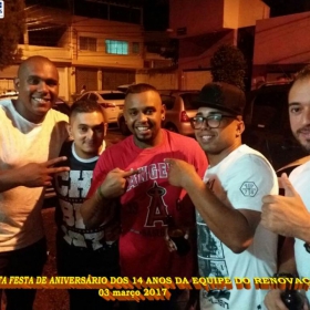 Aniversário de 14 anos da equipe RENOVAÇÃO