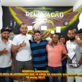 Aniversário de 14 anos da equipe RENOVAÇÃO